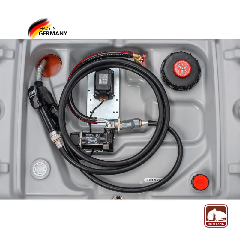 Rezervor transportabil pentru motorina DT-Mobil Easy 620 L cu baterie CAS - imagine 4