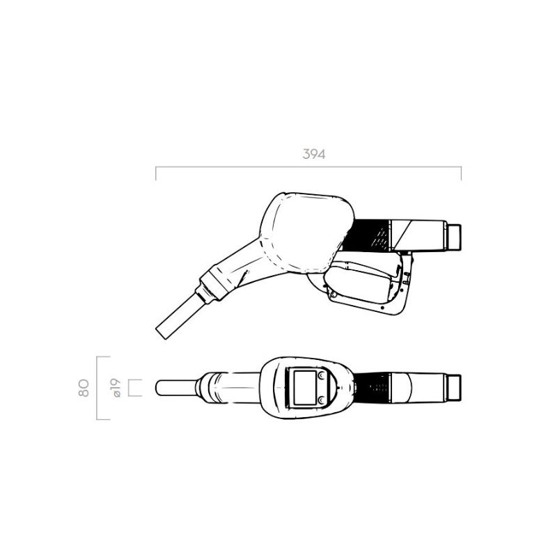 Pistol cu contor SB325_X pentru alimentare cu AdBlue - imagine 3